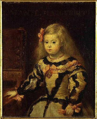 Diego Velazquez Tochter Philipps IV oil painting image